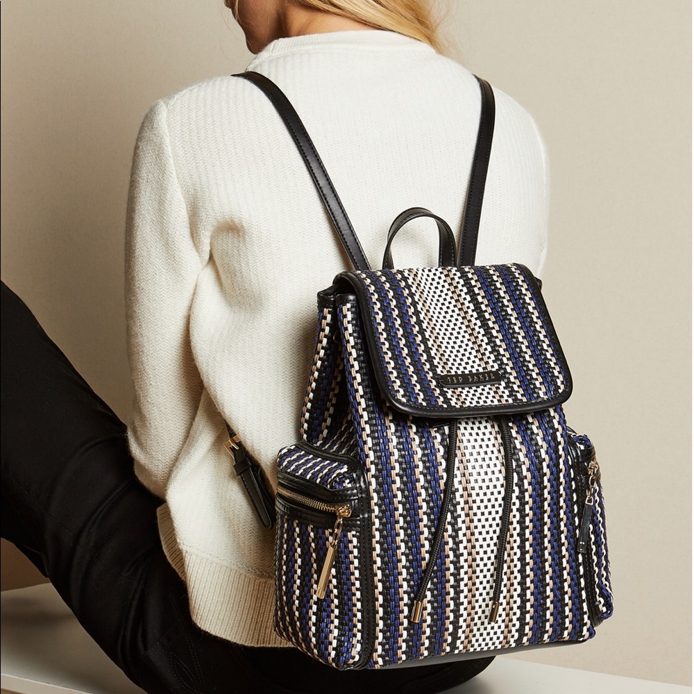 Ted Baker Alizza Woven Drawstring Backpack